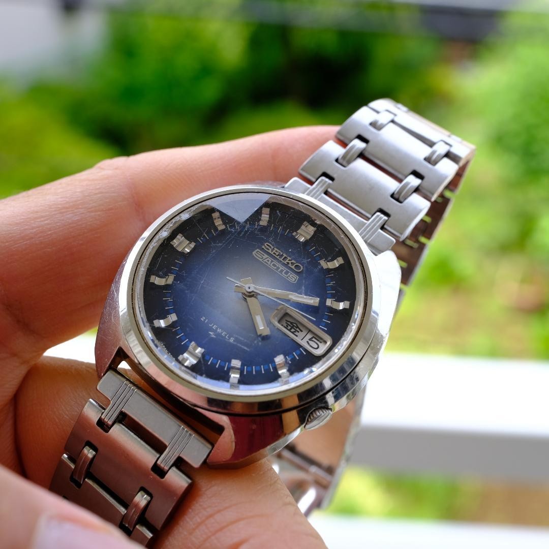Working SEIKO 5 ACTUS Automatic Watch 21 Stone