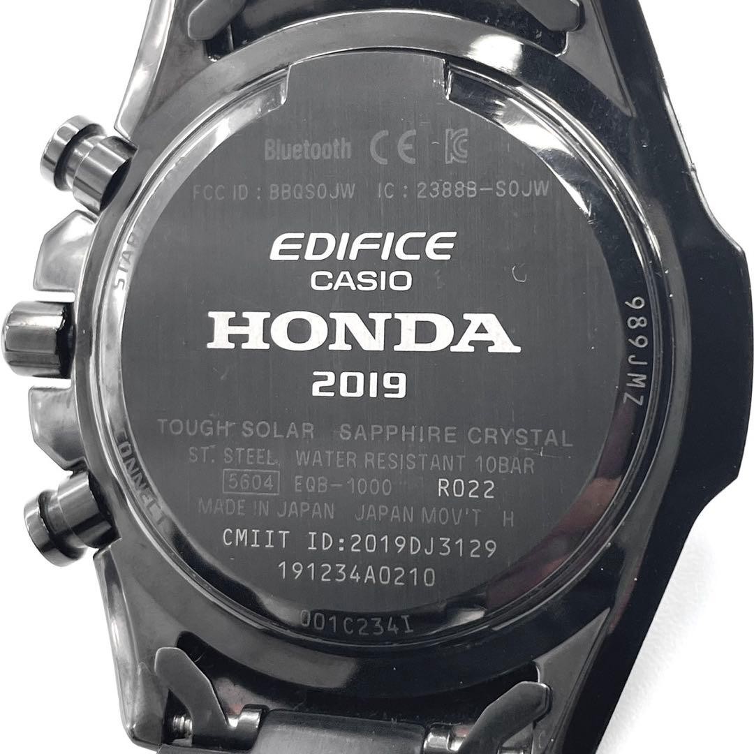 Casio Edifice Honda Racing Limited Edition Black Quartz Watch Japan 0714107