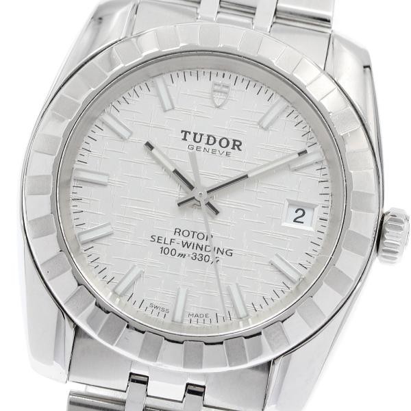 Tudor Heritage 21010 37mm SS Silver Dial Automatic Date Watch #C8183