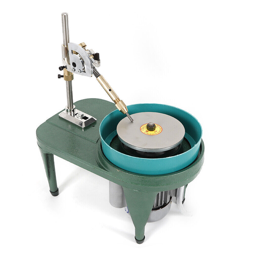 2800RPM Gemstone Grinding Jewelry Lapidary Cutting Polisher Gem Faceting Machine