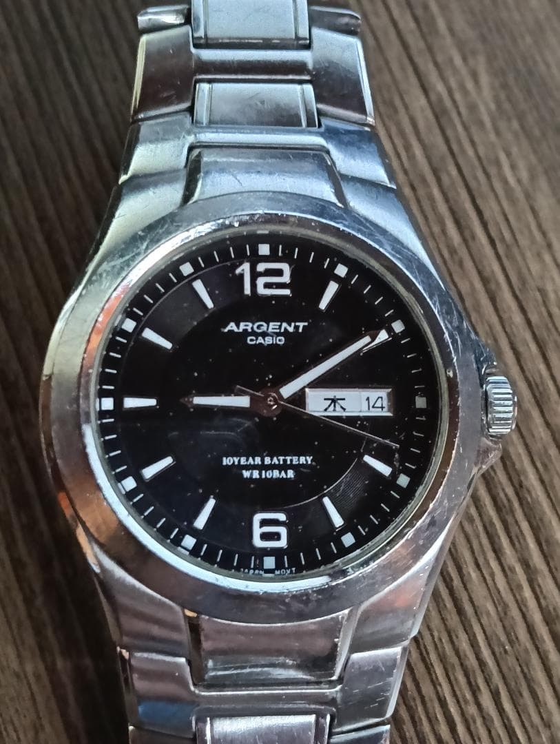 CASIO ARGENT Quartz Watch ARG-115