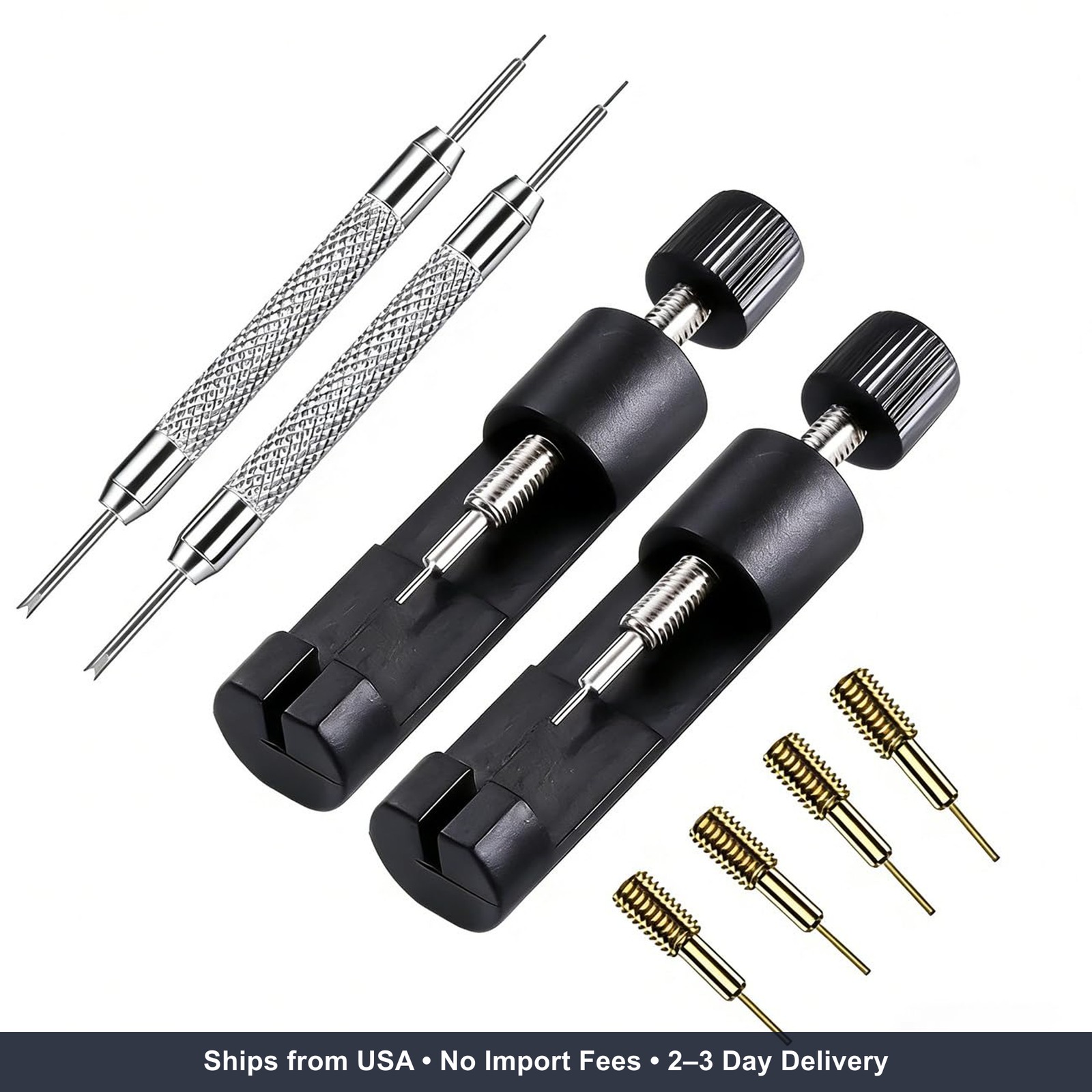 Olytop Watch Link Removal Kit, Watch Band Tool Repair Kit, Resizing Tool for Wat