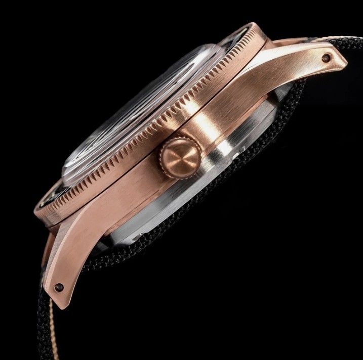 THORN Fathoms Fifty CUSN8 Bronze NH35A Diver 200M Automatic Watch No Radiations