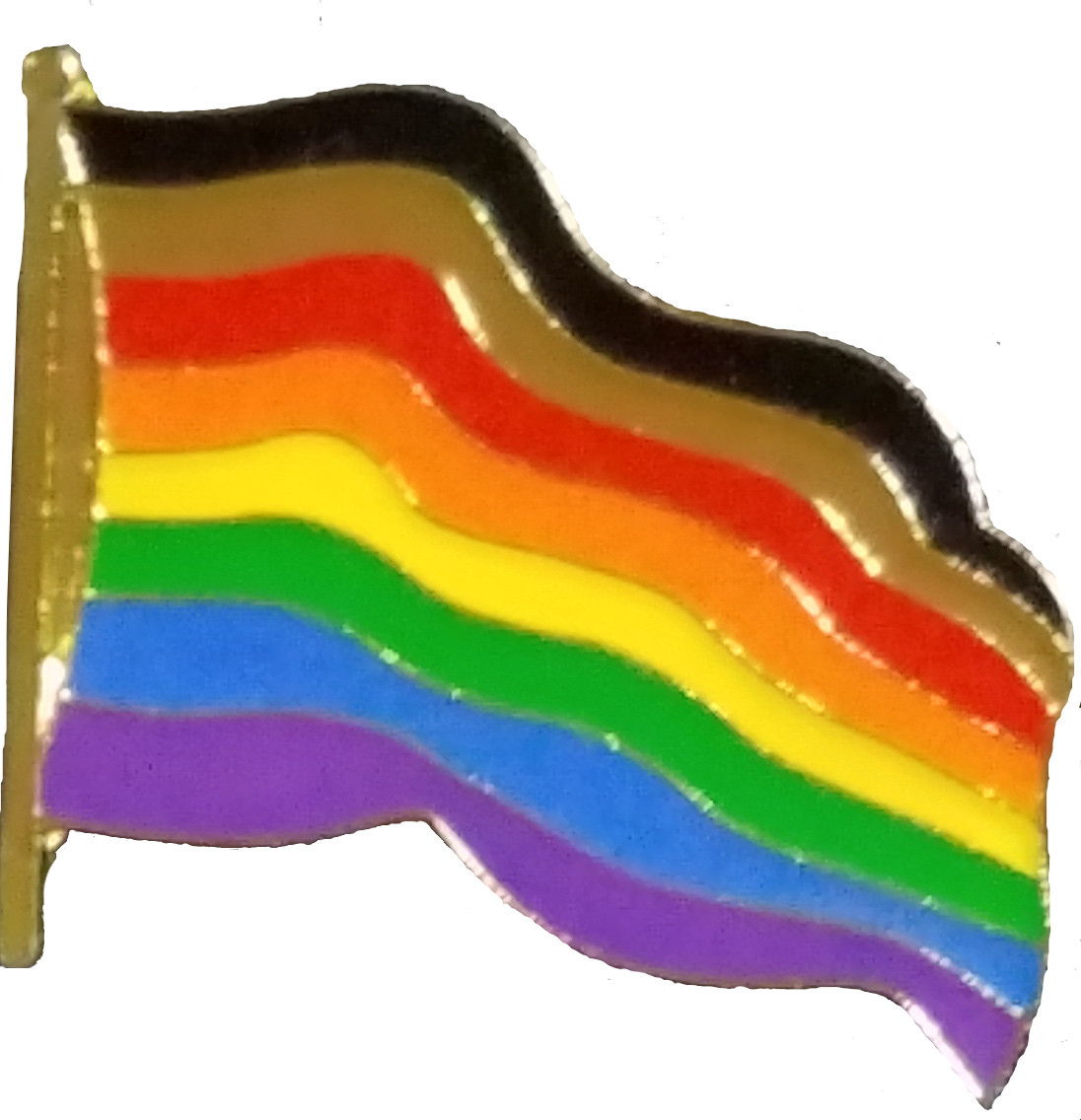 Gay Pride Enamel Lapel Pins Badges Rainbow Leather Bear Flag LGBT Ally Wholesale