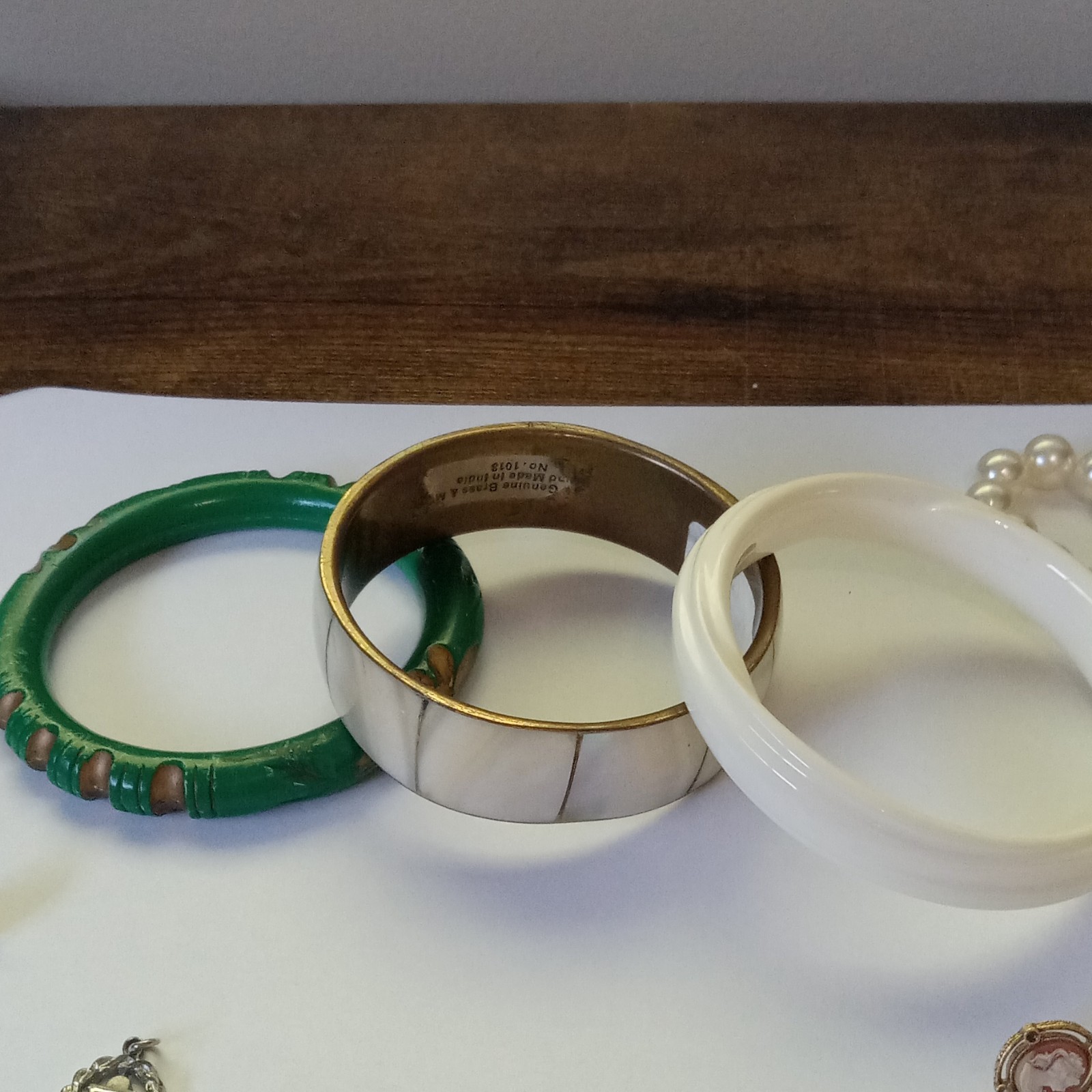 Vintage lot Of Jewelry Mixed Rings Earrings Bracelets CuffLinks Pins and more