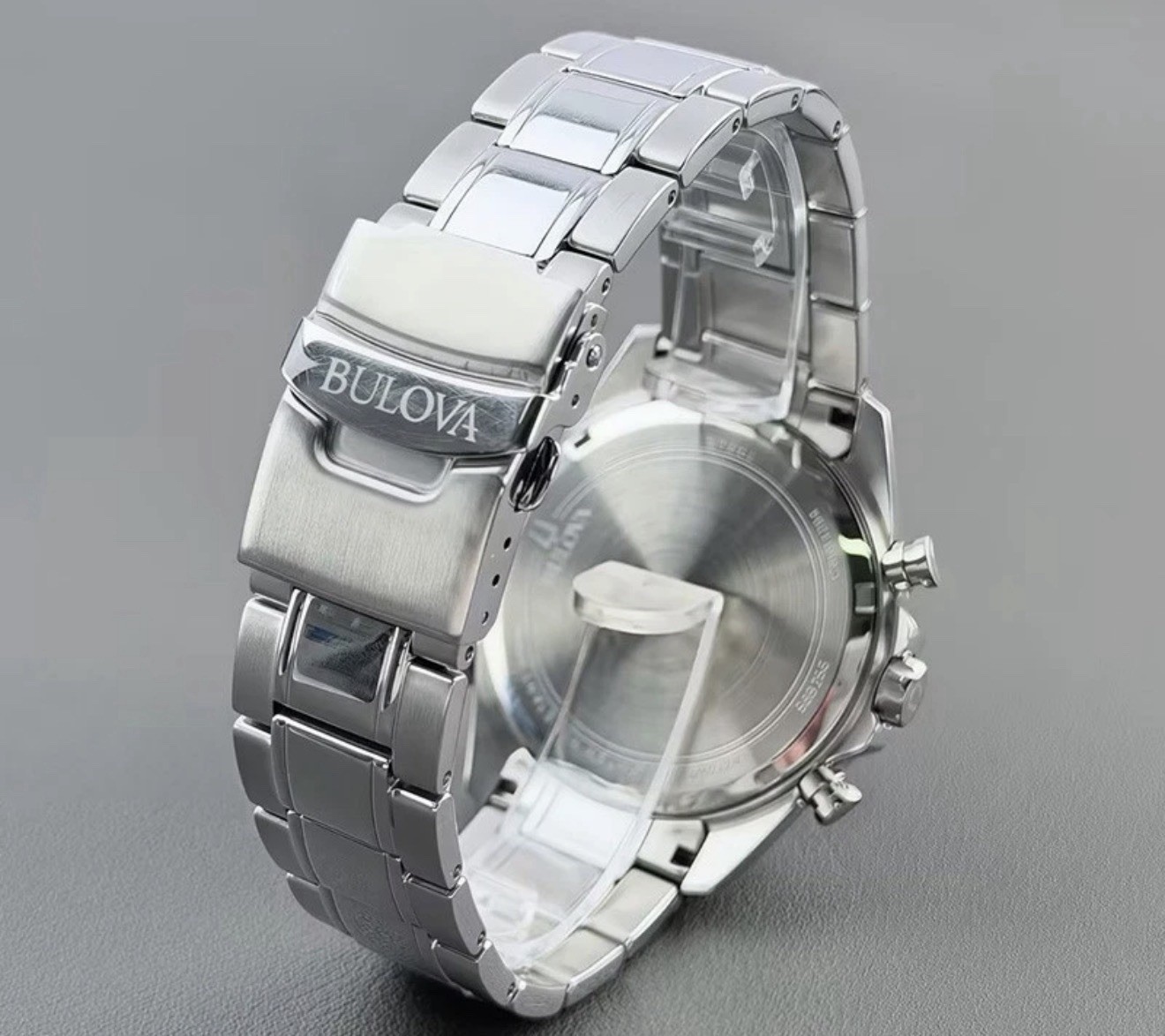 Buloca Marine Star Wristwatch for Men 43mm Case Stainless Steel, Stainless Steel
