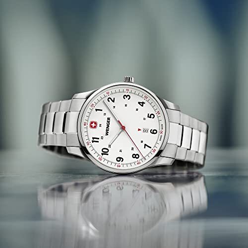 [Wenger] Watch CITY SPORT 01.1441.133 Quartz Men’s Silver