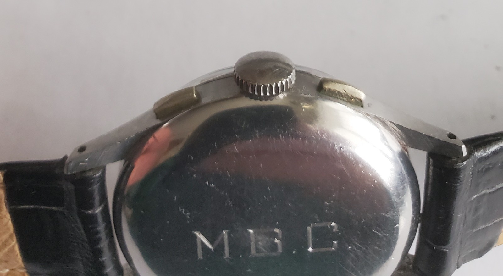 Vintage SS Wittnauer Triple Date Calendar Valjoux 72C Chronograph Man’s Watch