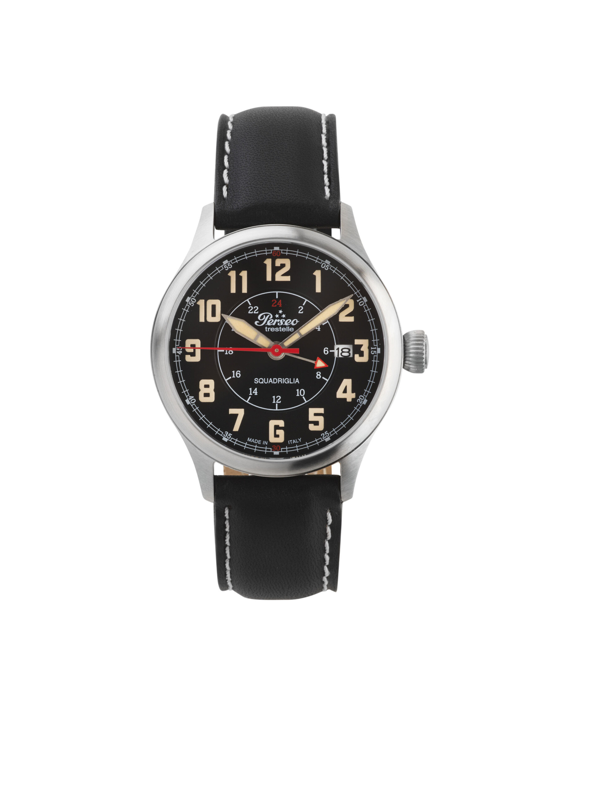 LOST SQUADRON GMT MECHANICAL AUTOMATIC WATCH BLACK 11369.02