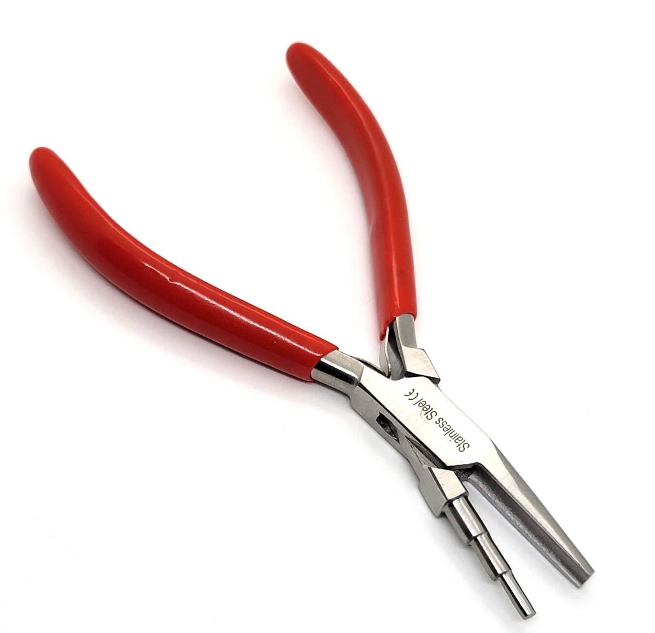 Forming Pliers 3 Step Three Round Nose & Concave Pliers for Wire Bending Looping