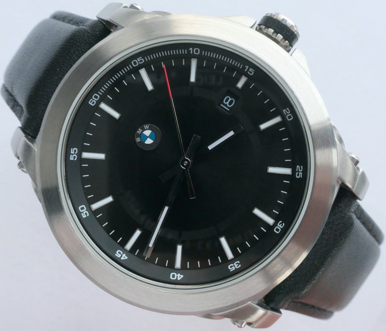 BMW Classic Pilot Racing Driver Sport Car Accessory Swiss Movement Luxury Watch