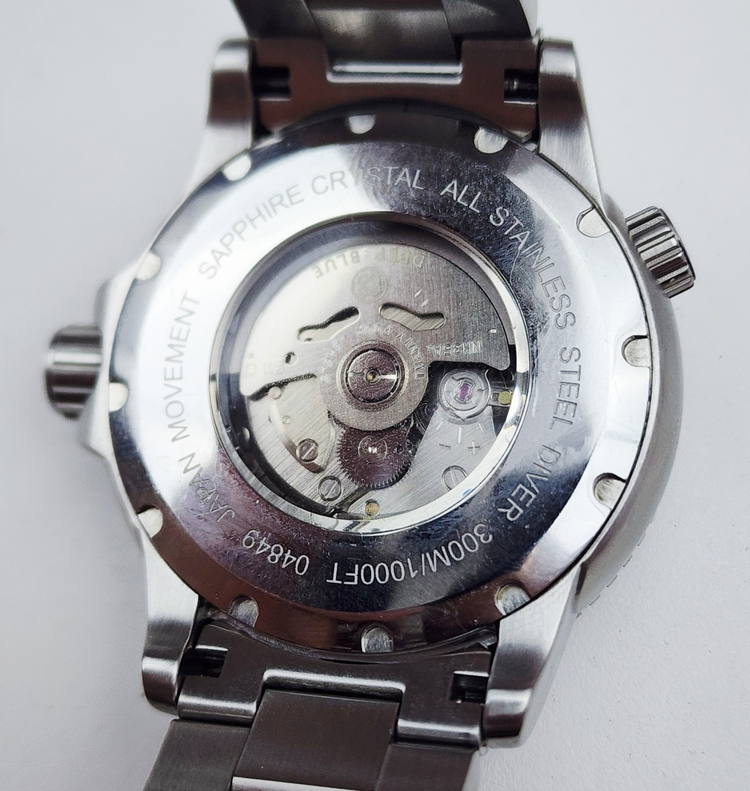 Men’s AUTOMATIC Watch DEEP BLUE “Diver Master 1000 II”