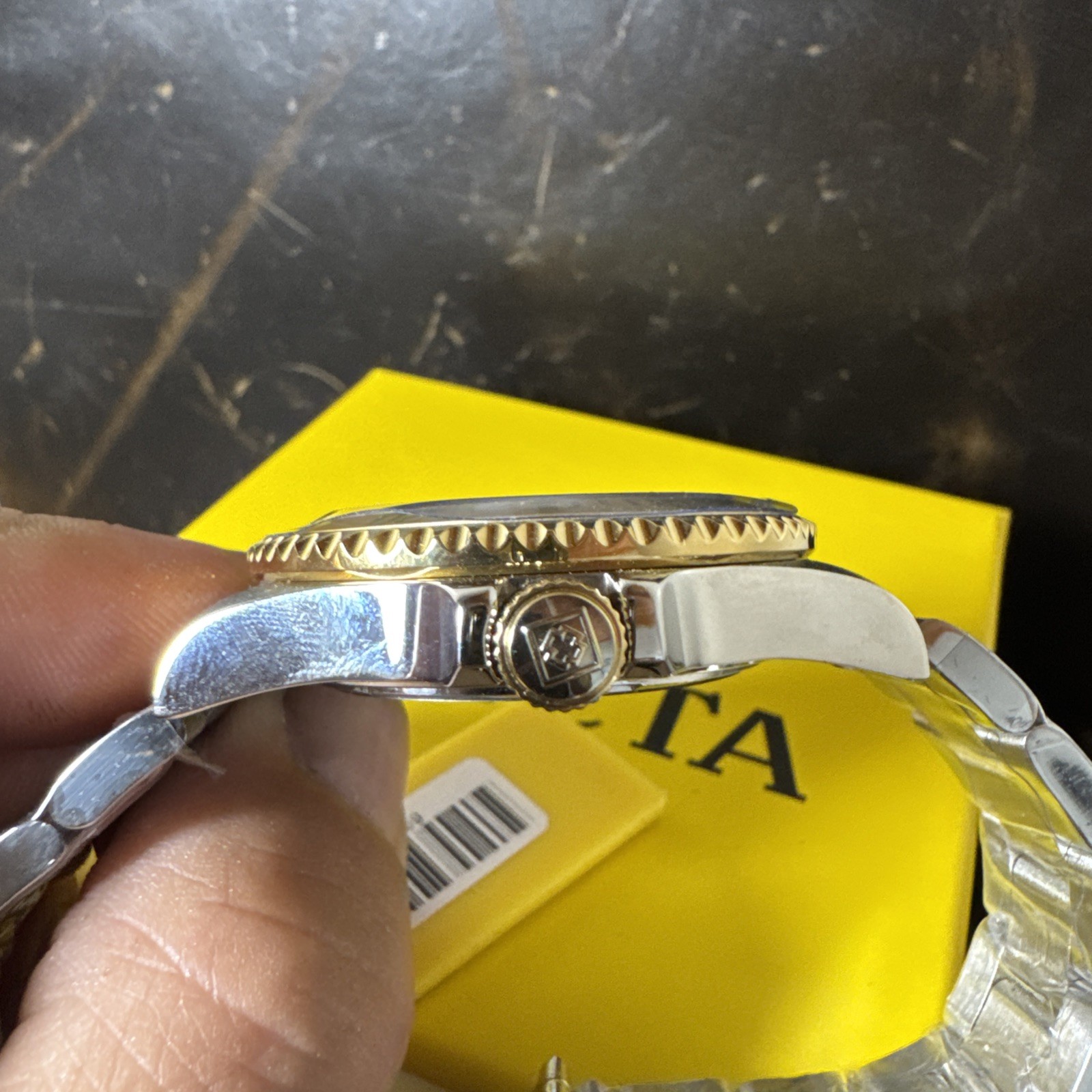 Invicta Specialty 69725 Men’s 41mm Gold Two Tone Stainless Steel Quartz Watch