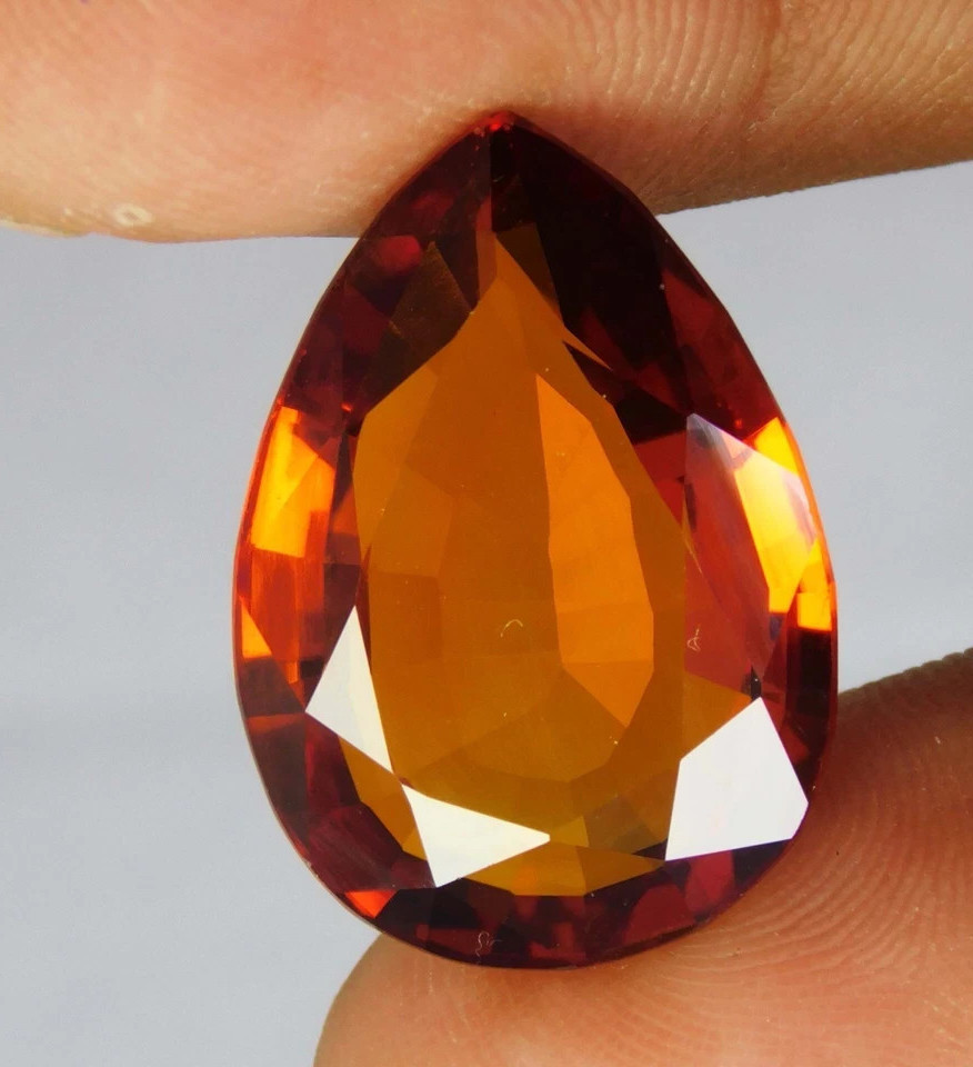 CERTIFIED Natural 50 Ct Mandarin Orange Unheated – Spessartine Garnet Gemstone