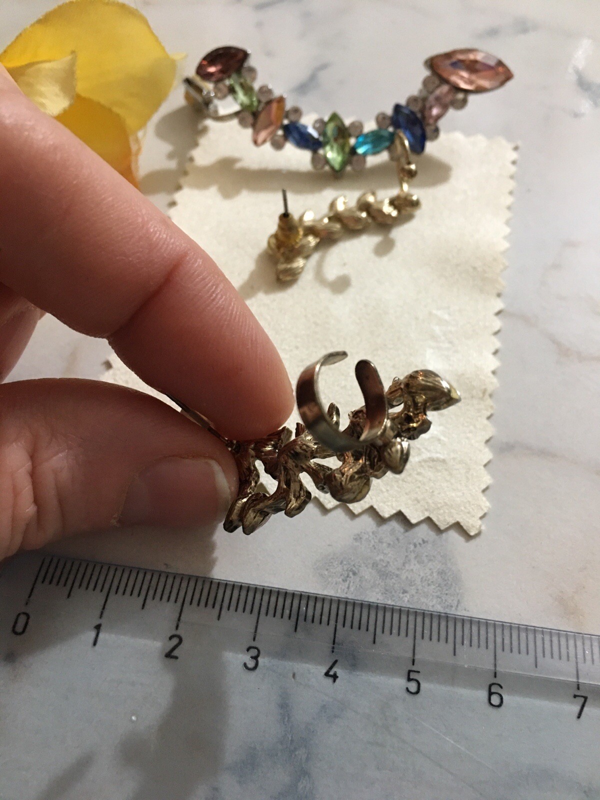 Craftsmanship Mono Earring / Earcuff Set Various Sizes
