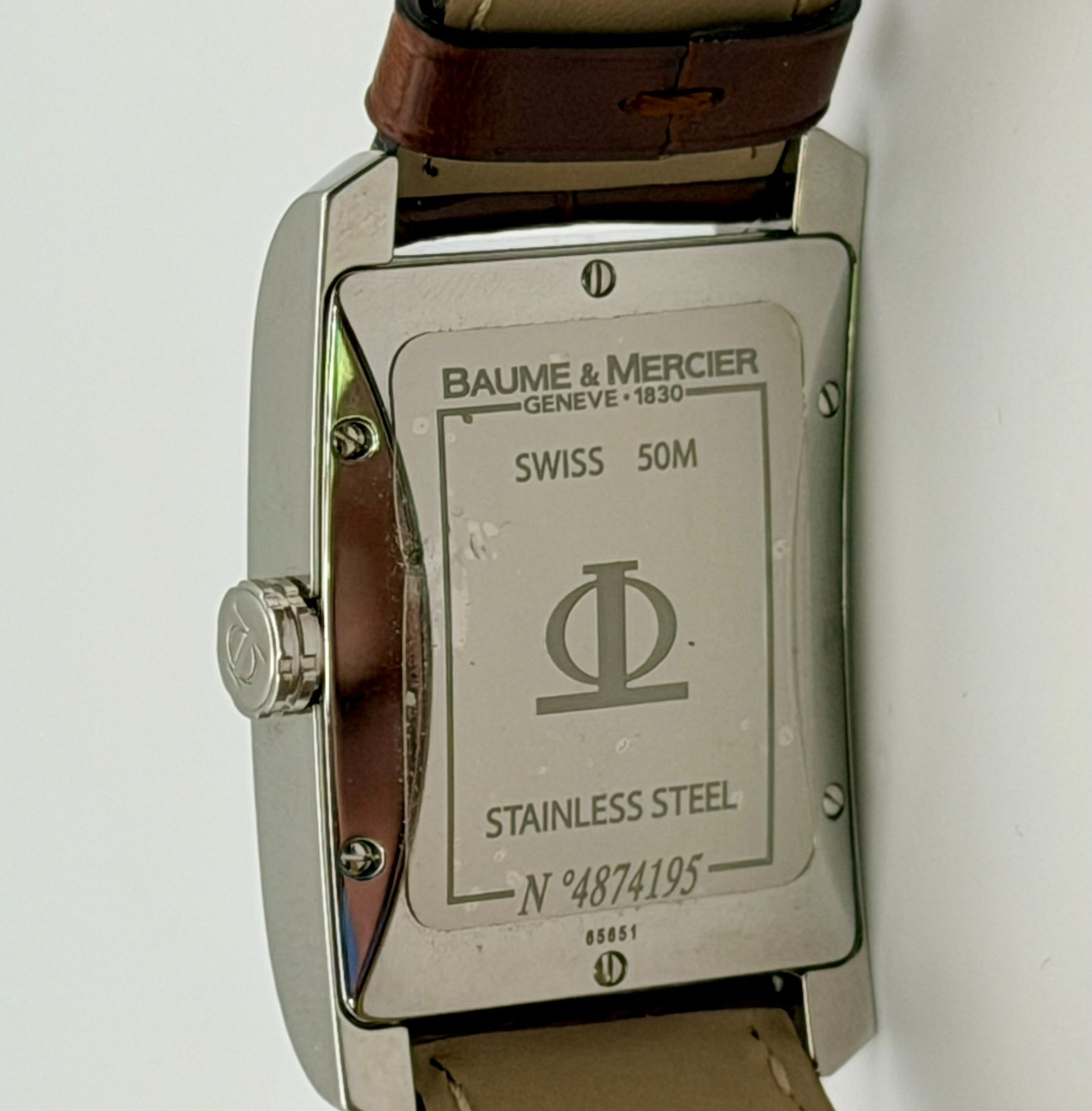 BAUME & MERCIER Hampton Automatic M0A08808 Swiss Watch NOS New Full Set Tags