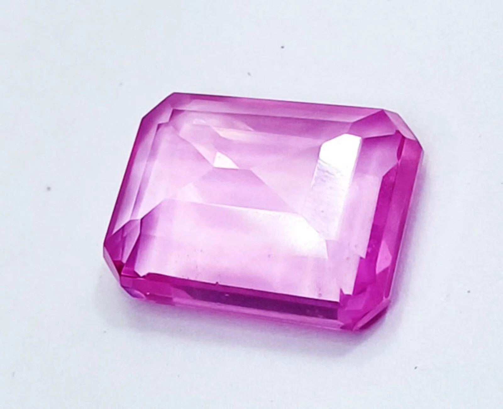 Loose Gemstone Natural Spinel Emerald Cut 11.40 Ct Certified With Free Gift