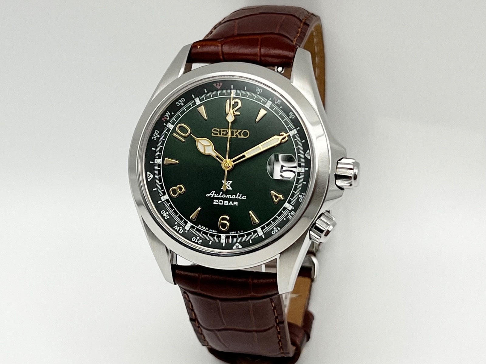 Seiko Prospex Alpinist SBDC091 6R35 Green Dial Automatic Men’s Watch Japan Mint