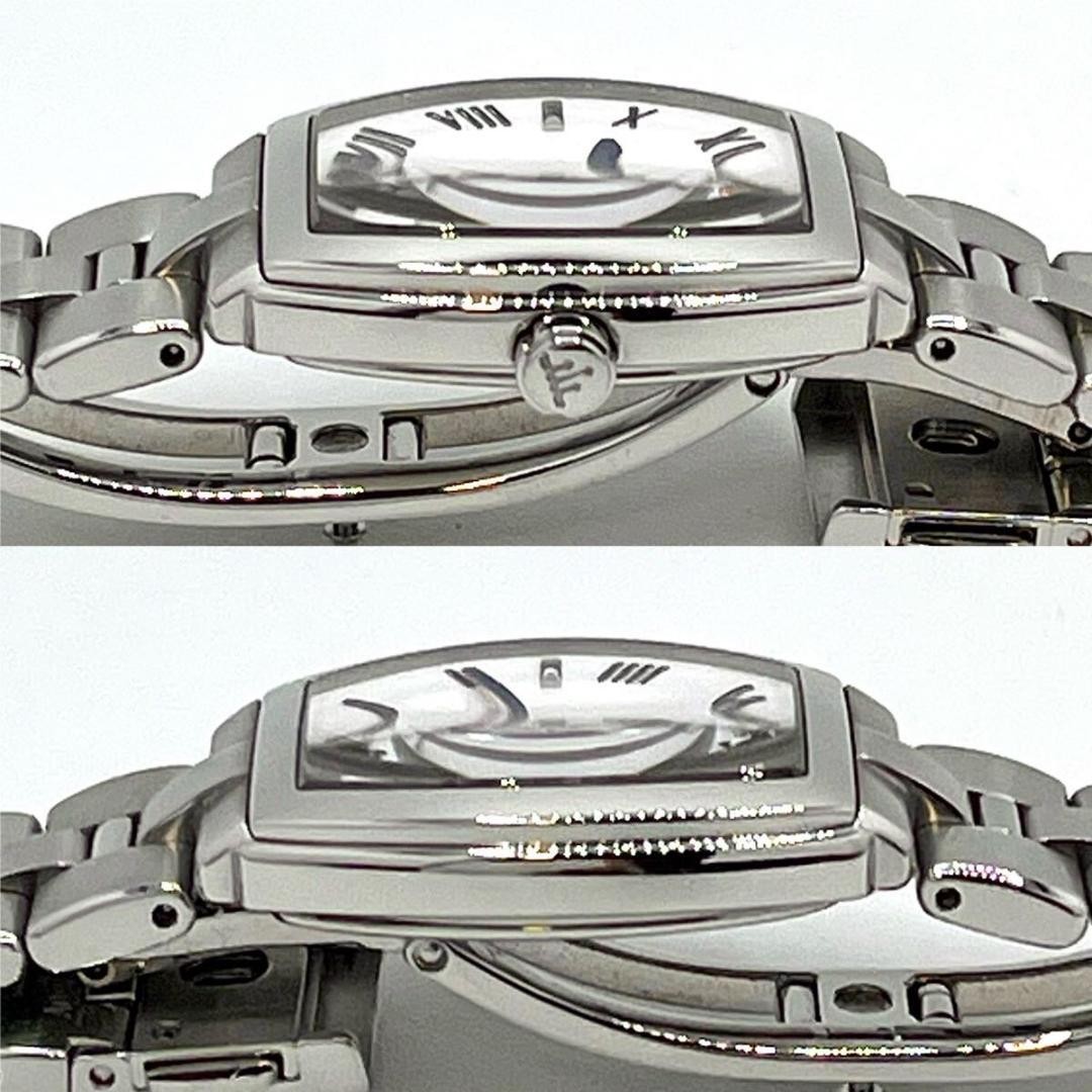 Seiko Credor Signo 5A70-0AE0 Aqua Quartz Watch White Blue Hands Japan 0715576