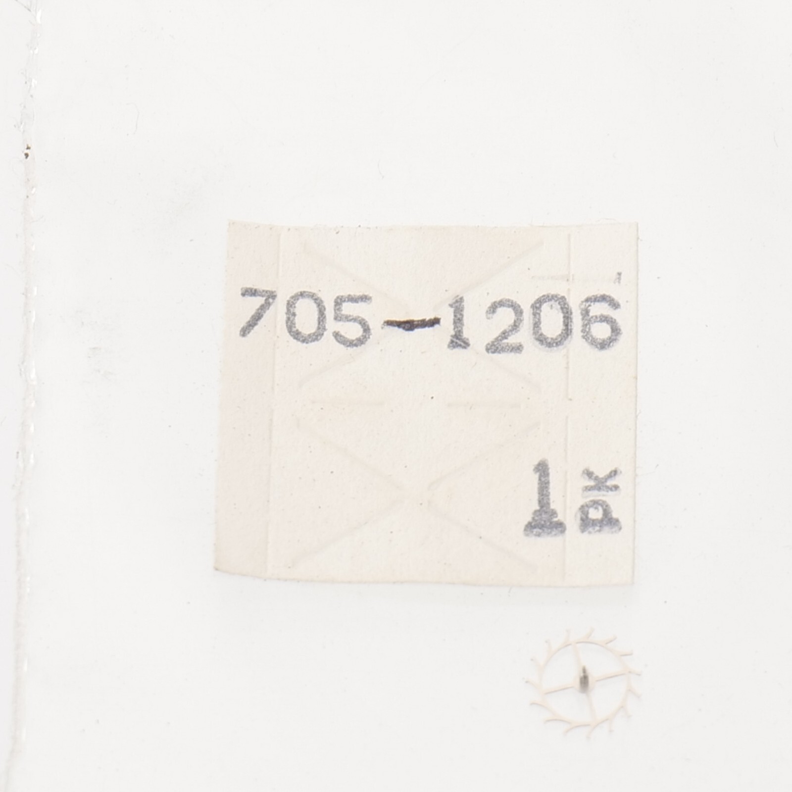 FEF 6660-6662, 6663, 6664 Escape Wheel Watch Part New Old Stock 705/1206