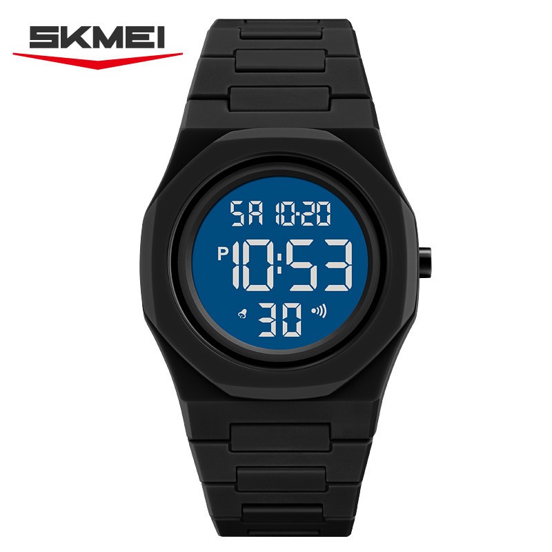 SKMEI Men Digital Watch Countdown Date Sport Wristwatch Boys Military Watches