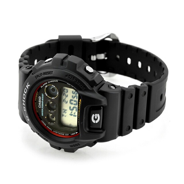 Unused CASIO G-SHOCK DW-6900RL-1DR Black Resin Strap Men Watch in Box