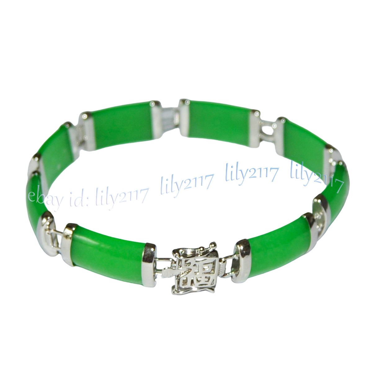 Stunning Natural Jade Bracelet Fortune Women Lucky Bangle Gemstone Jewelry Gifts