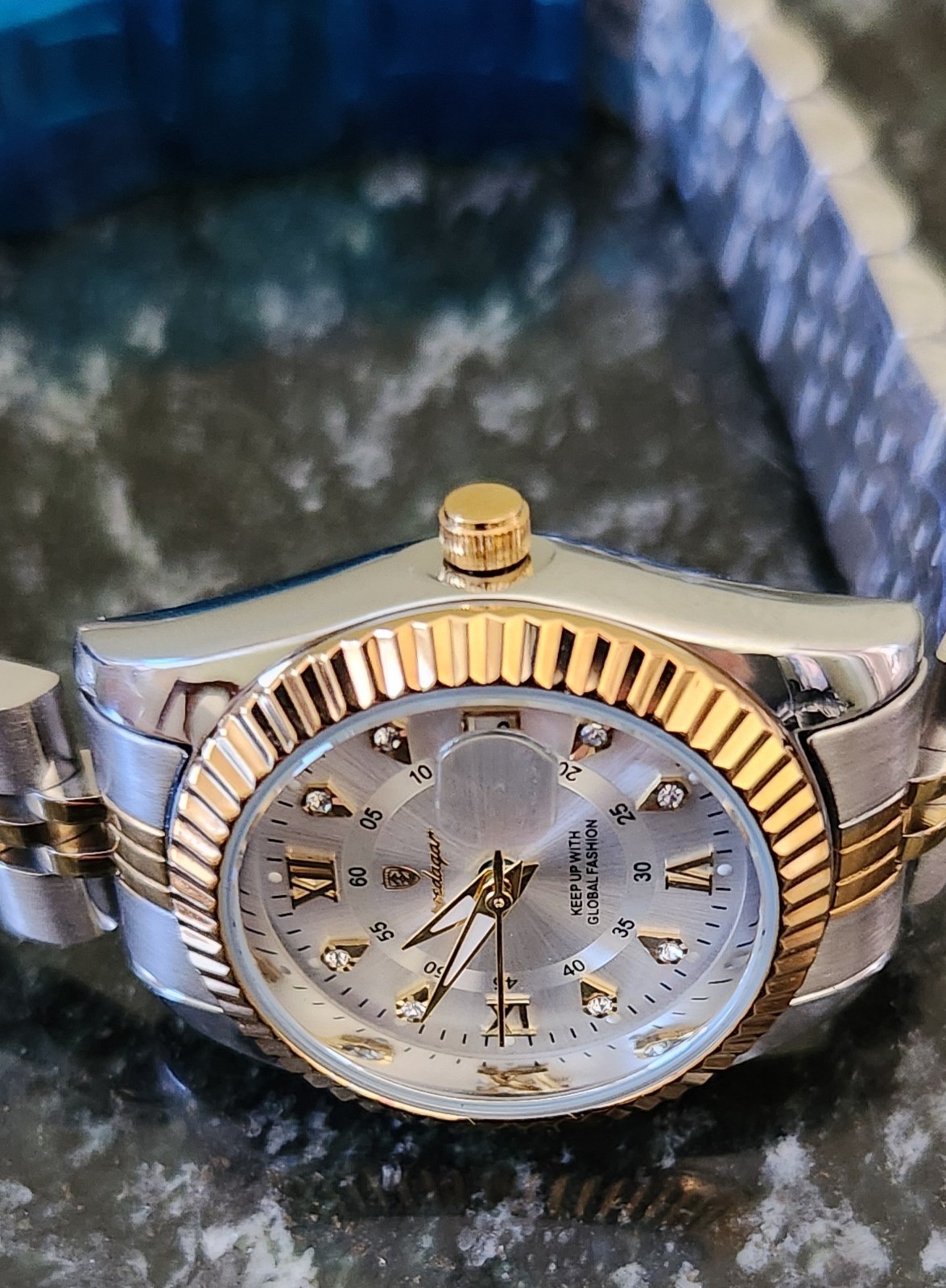 Poedagar classic luxury business quartz Women’s watch New Works