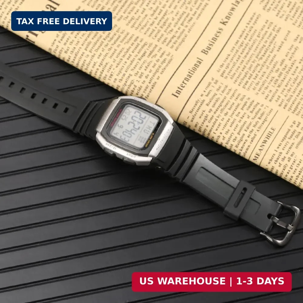 Replacement Strap for Casio Men’s W-96H W96H-1BV Sport Watch Band 10076822 W96H
