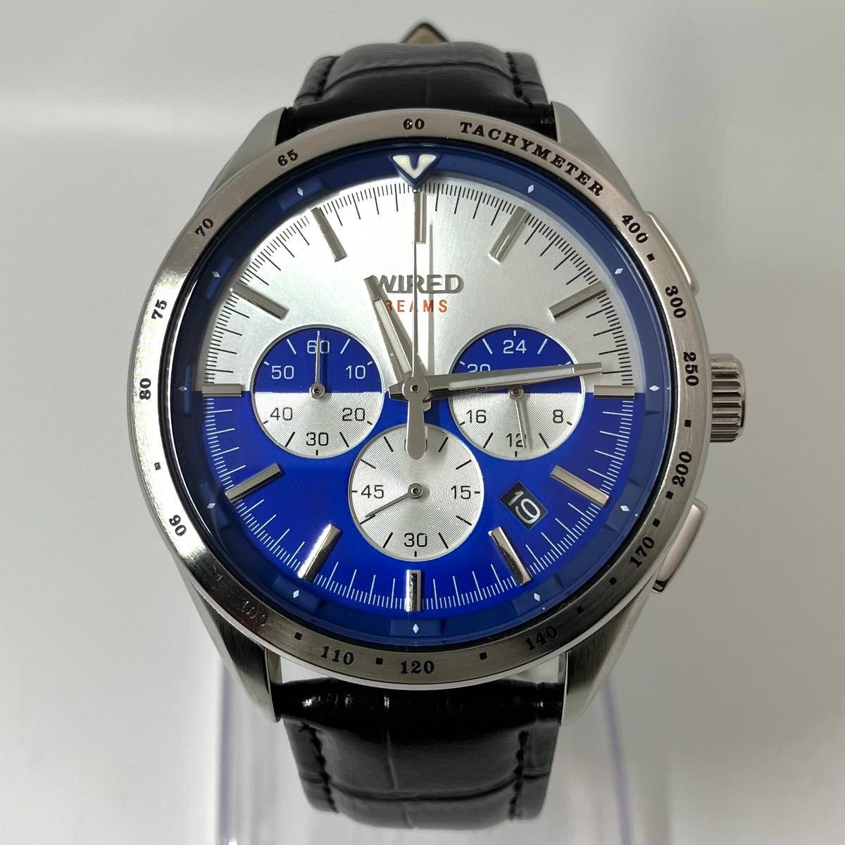 SEIKO WIRED VK63-K009 BEAMS Chronograph Quartz Limited Red Watch