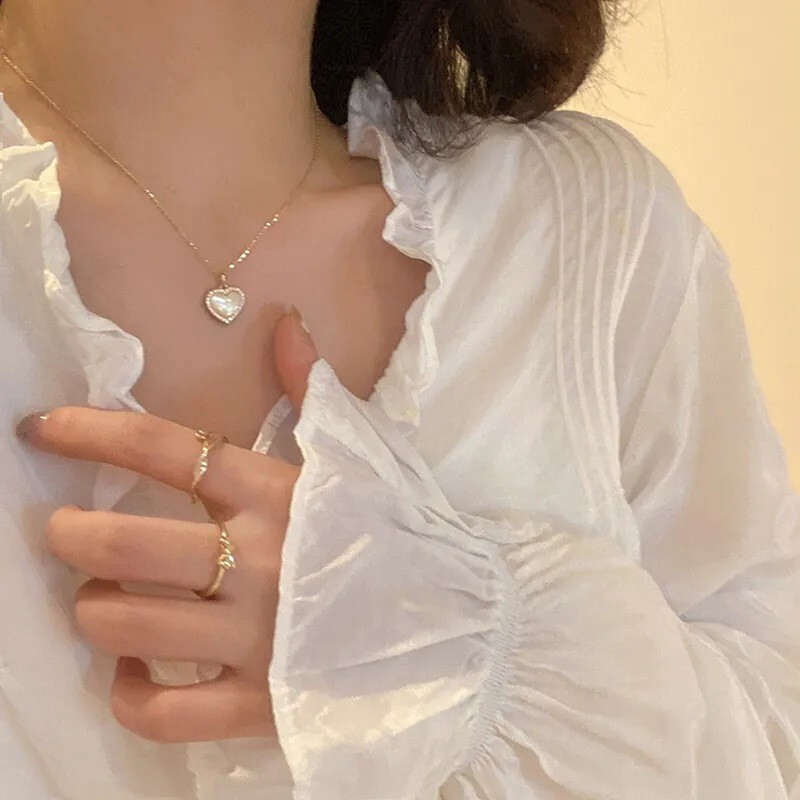 Loving Heart Pendant Necklace with Diamante Heart in Gift Bag