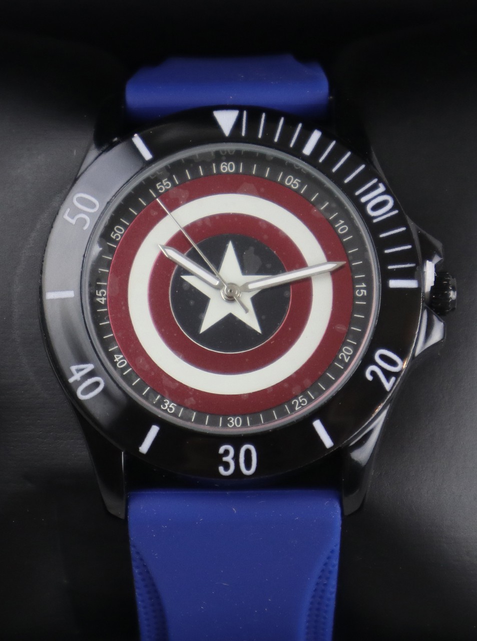 Captain America Shield Stainless Steel Watch Superhero Watches Marvel New