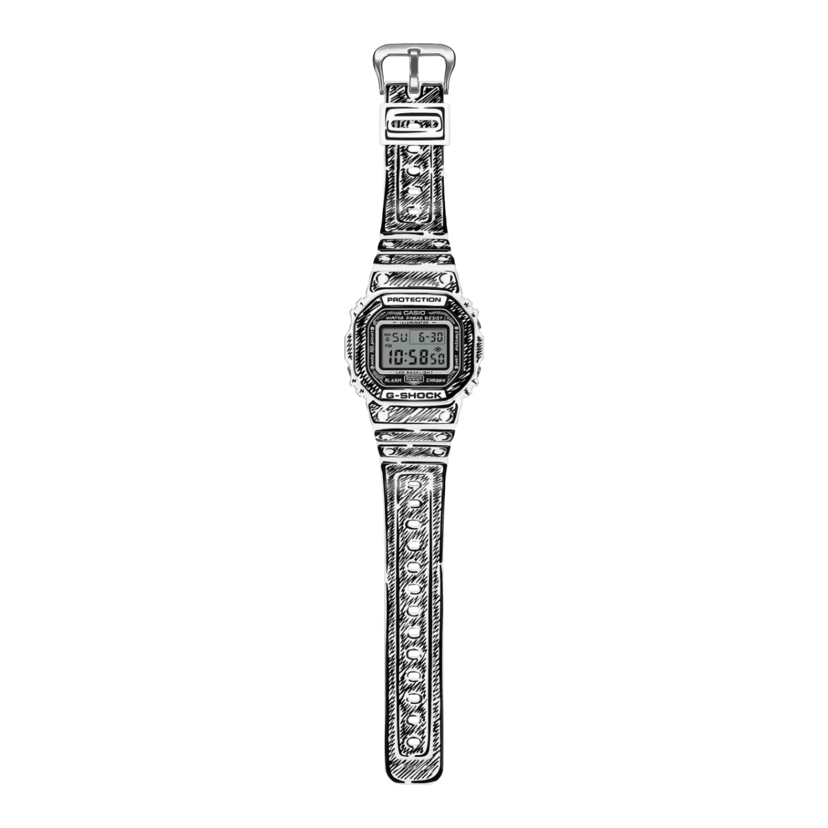 Casio G Shock | DW5600JV-7 Joshua Vides collaboration