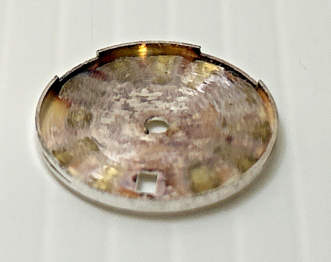 Genuine Rolex Ladies Datejust 26mm Silver Quickset Watch Dial