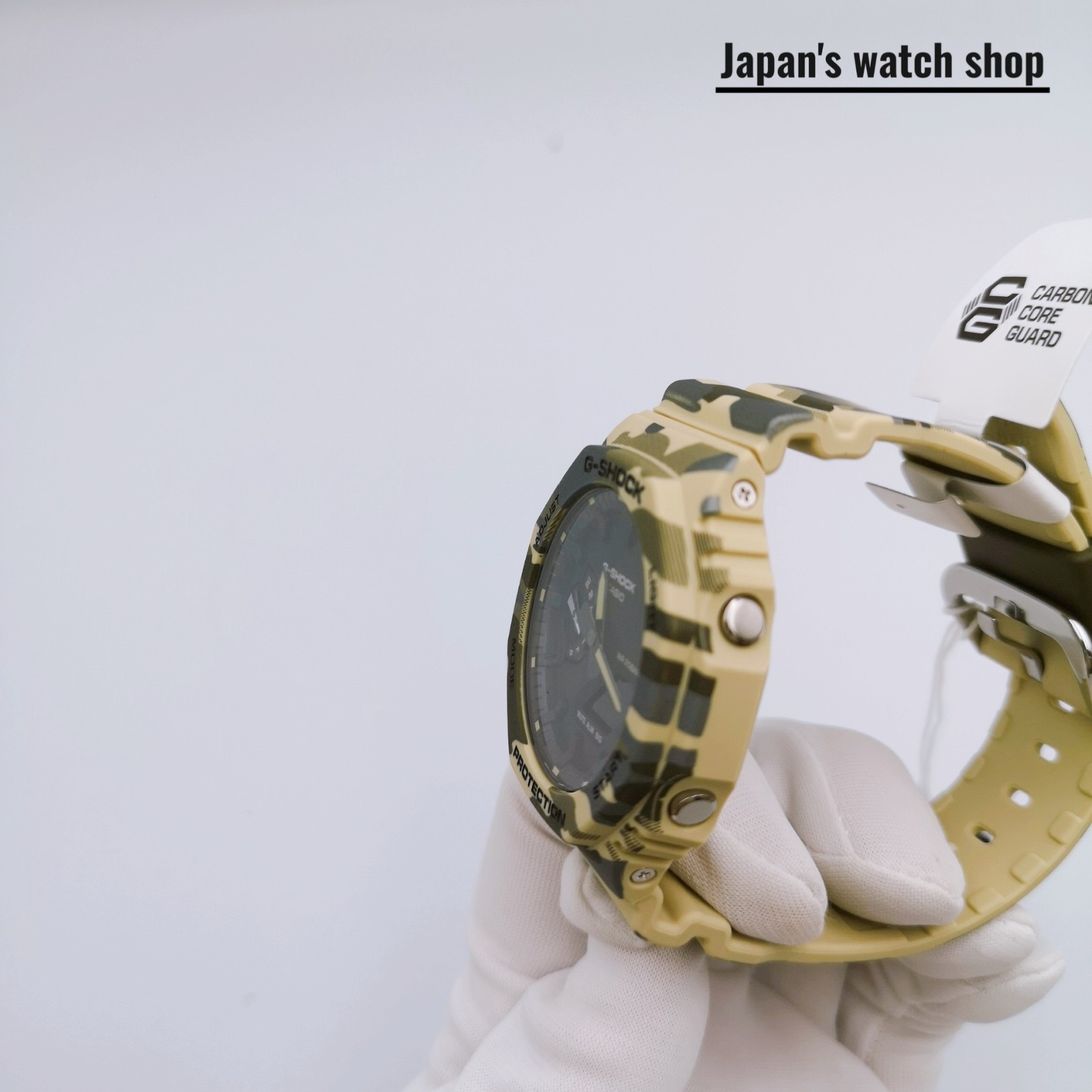CASIO G-SHOCK GA-2100CM-5AJF Black Camouflage Green Unisex Watch New in Box