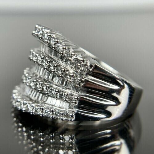 3Ct Round Cut Lab-Created Diamond 14K White Gold Plated Halo Wedding Ring Womens