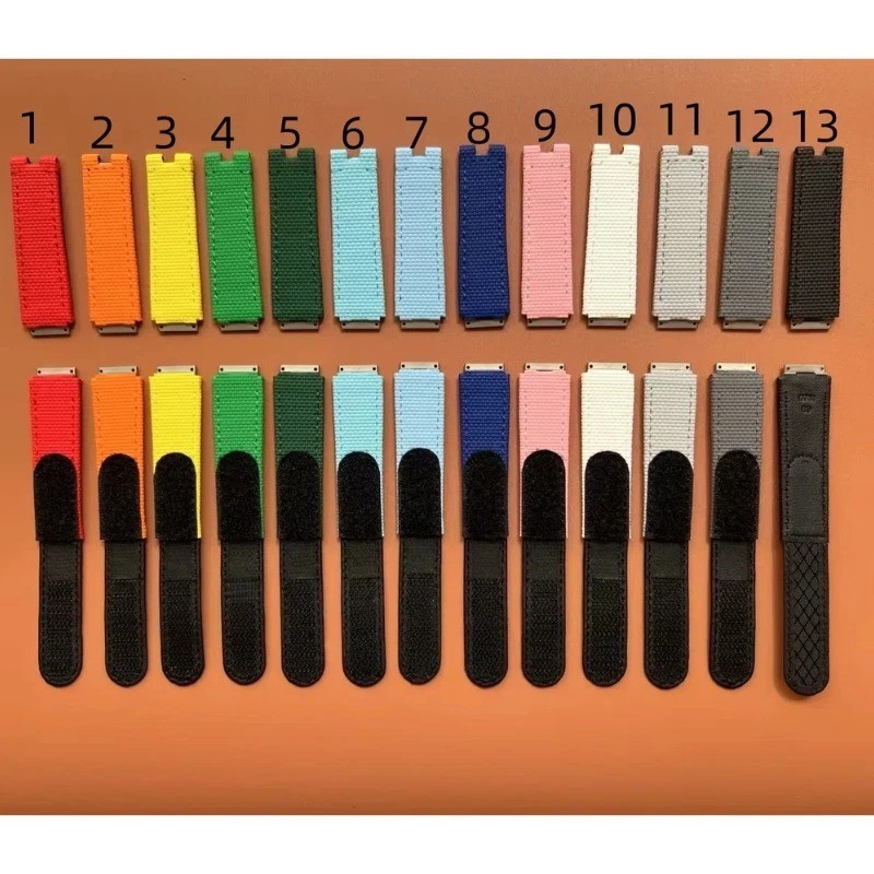 Small Hybrid Watch Band Strap Replacement For Richard Mille RM07-04 S M