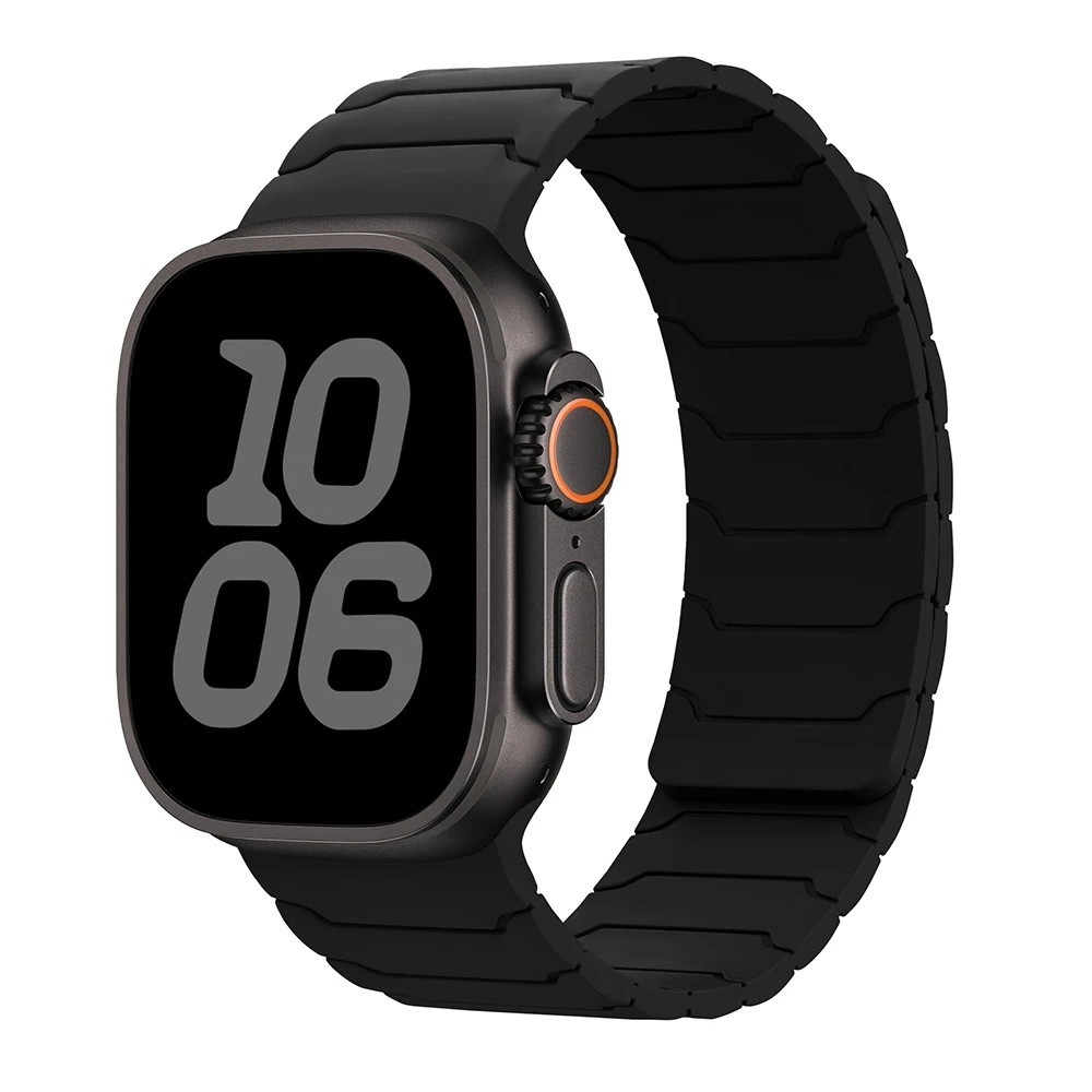 Magnetic Strap For iWatch Ultra 2 Series 10 9 8 7 SE 6 5 Silicone iWatch Band