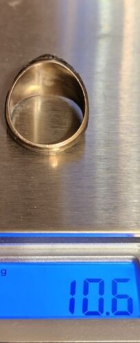 Vintage Jostens Class Ring 1981 US Size 10.5 Palladium/Argentus (10.6 Grams)
