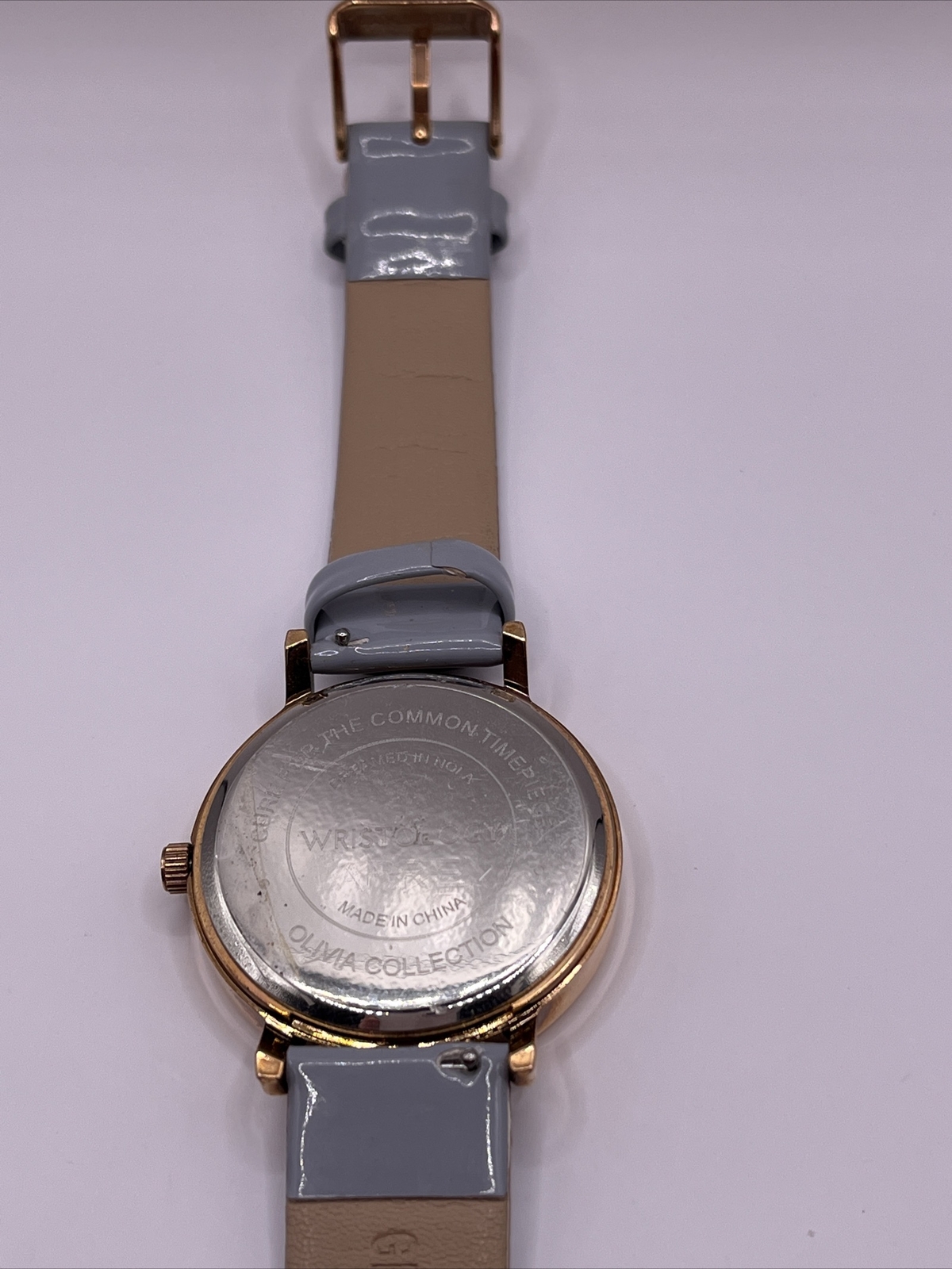 Wristology Women’s Quartz Watch Olivia Collection Leather Band- New Battery
