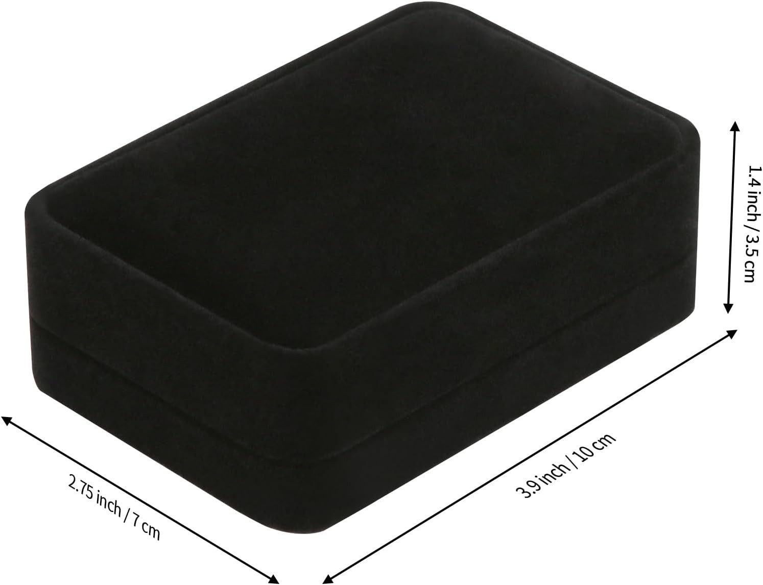 6 Pieces Velvet Jewelry Gift Boxes for Necklace Pendant Bracelet Ring Earring..