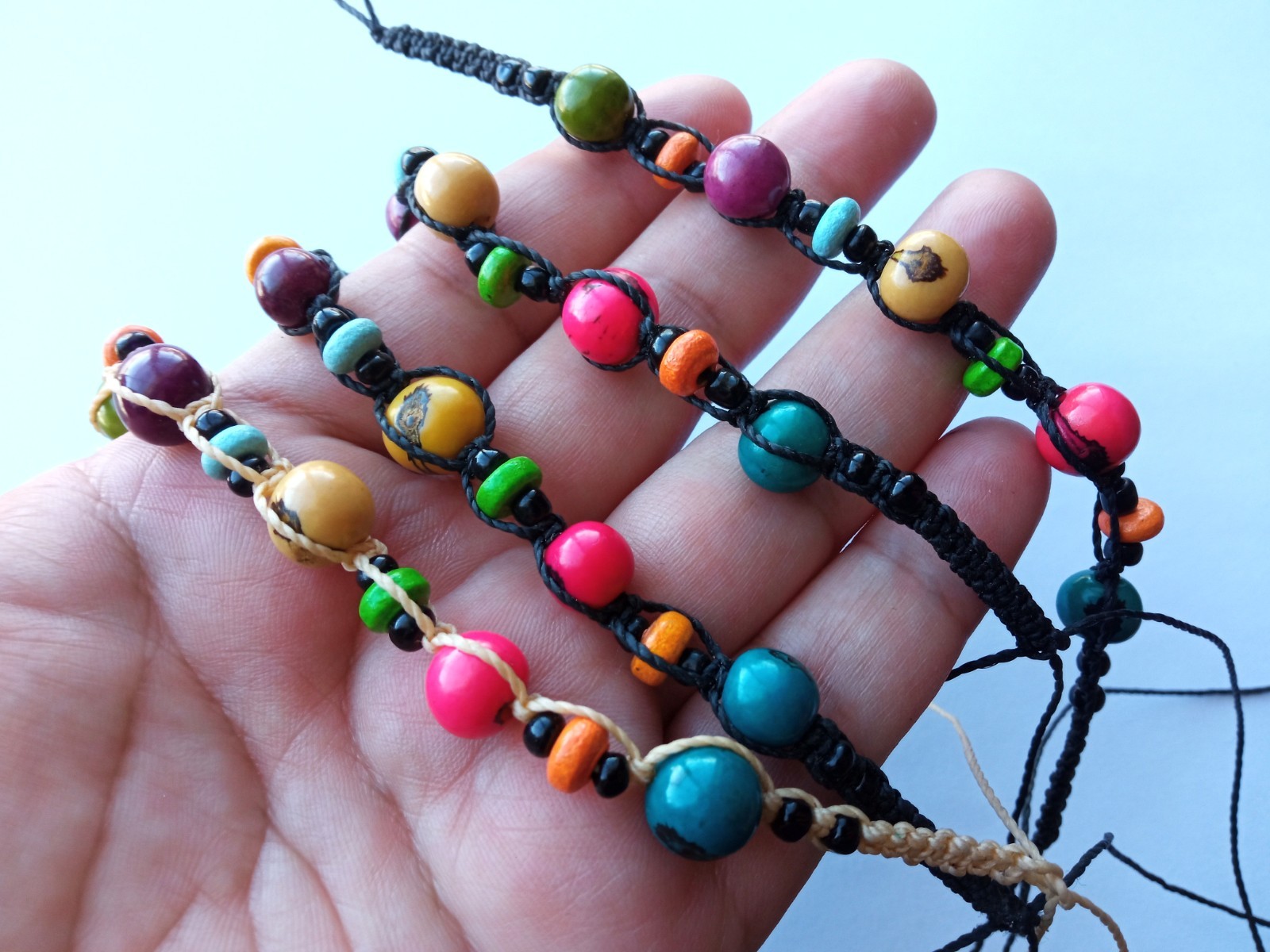 🔥Wholesale 15 Handmade Unique Peruvian Amazon Seed Bracelets Mixed Designs🔥