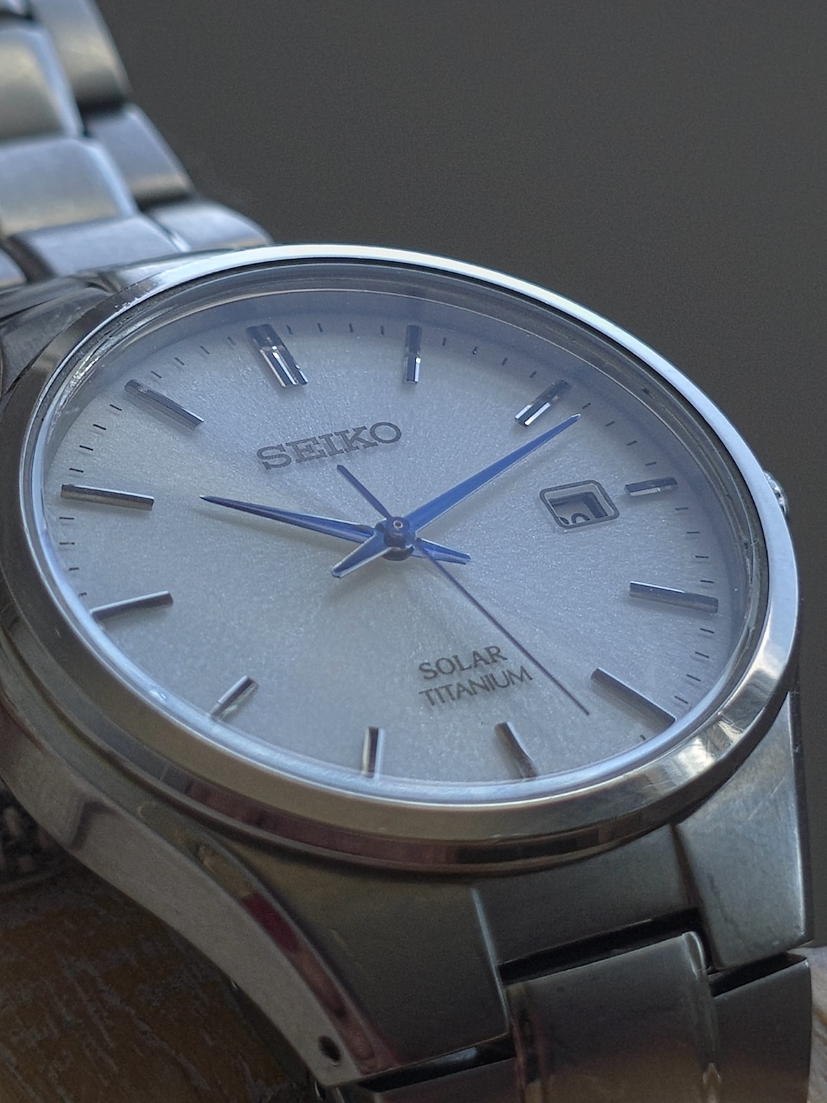 Seiko Spirit SBPX073 JDM Solar Titanium White Dial 40.5mm – US Seller