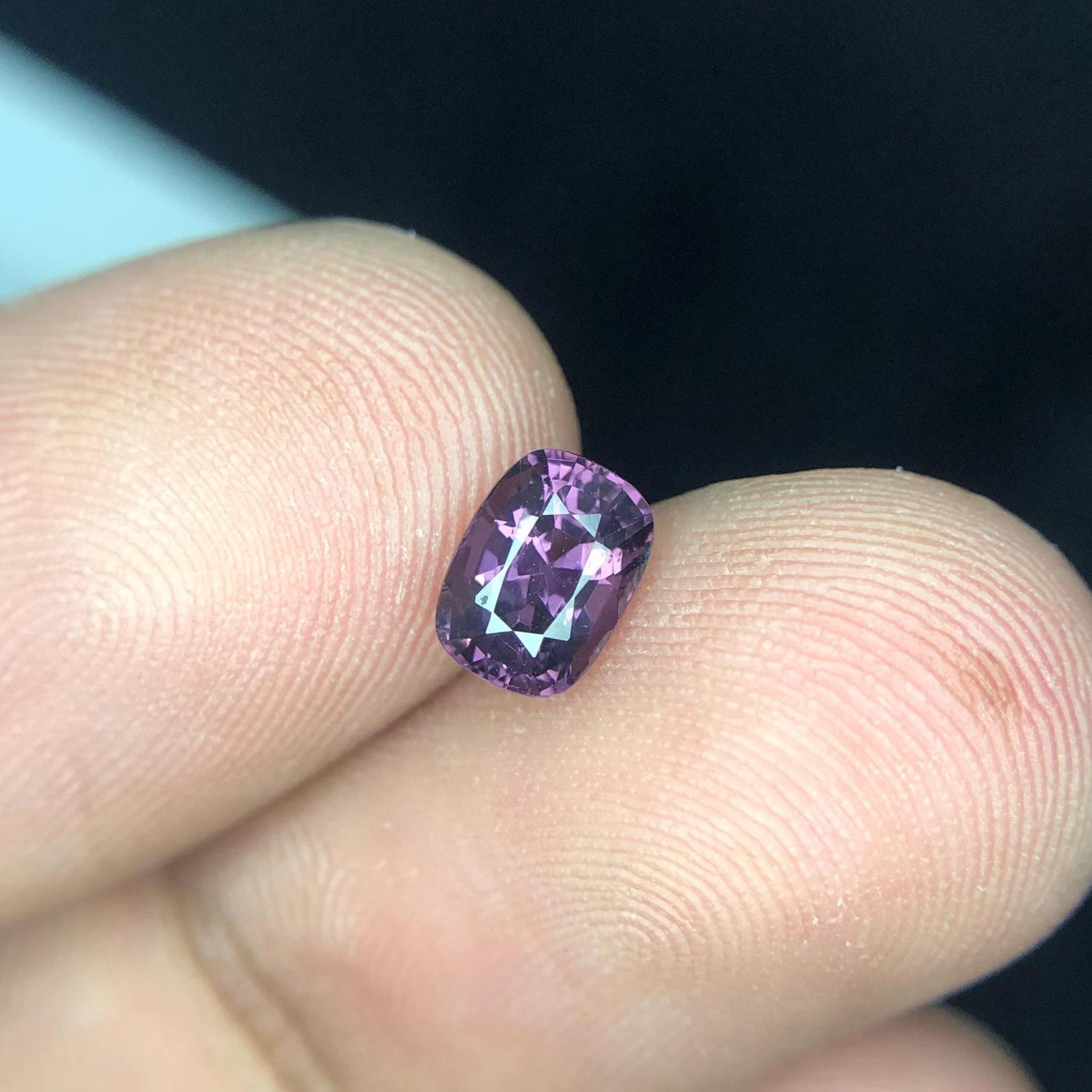 0.945 Carat Natural Purplish Pink Spinel Gemstone From Africa