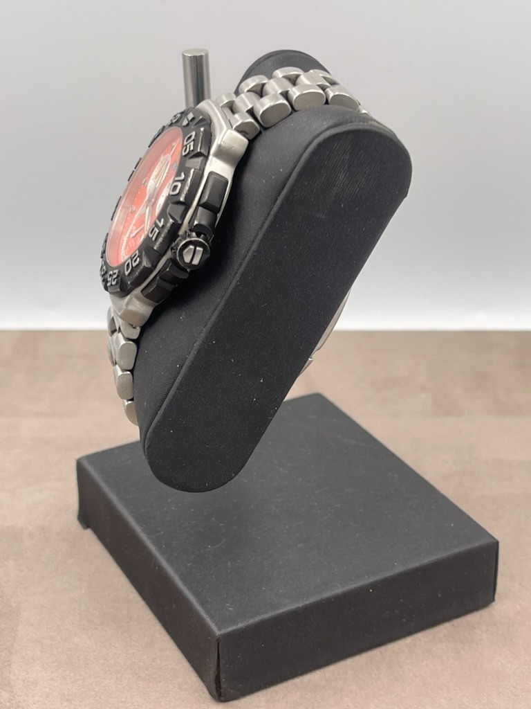 TAG Heuer Formula 1 Orange Men’s Watch CAH1113.BA0850 41mm Chronograph
