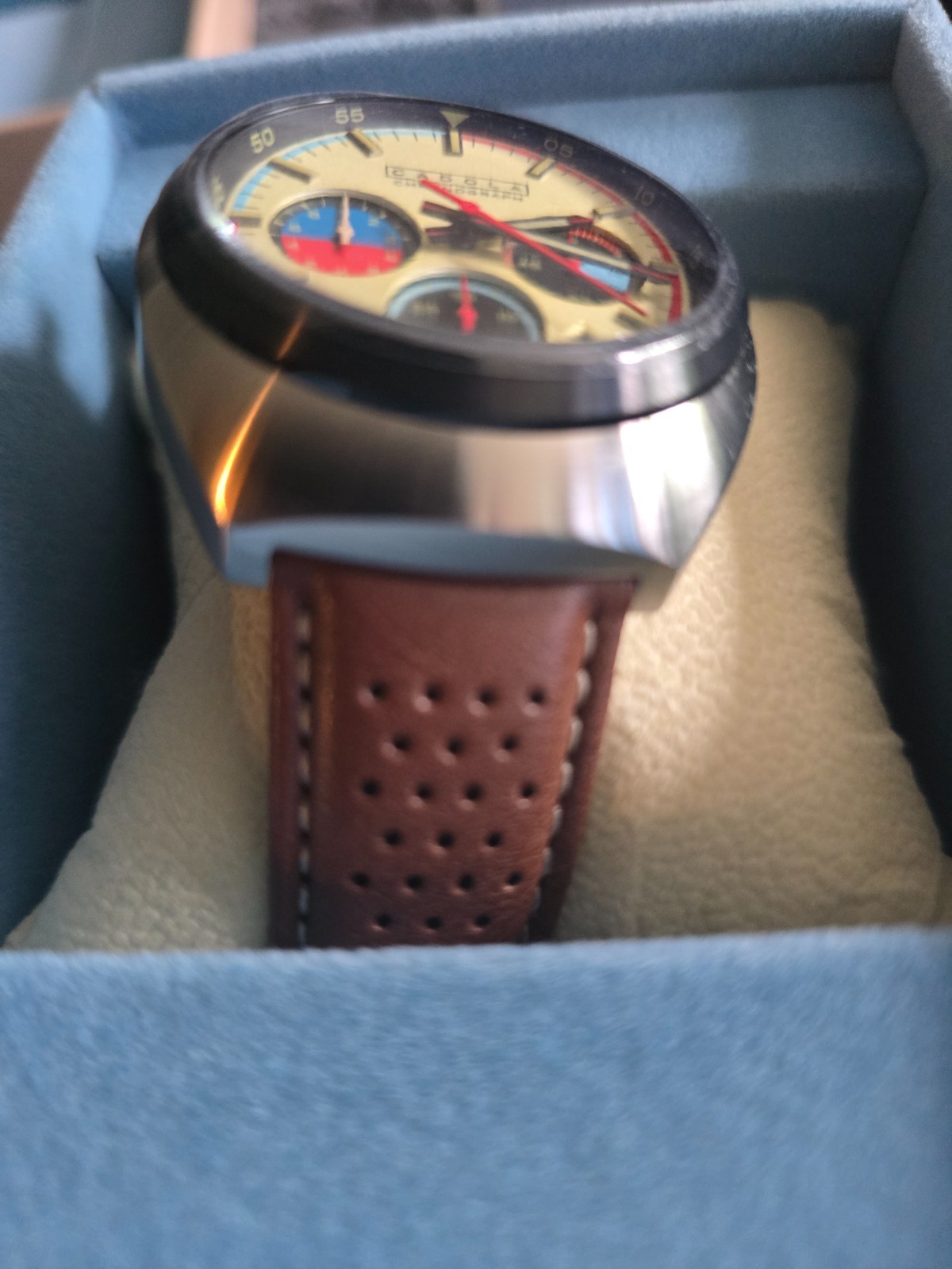 Cadola Men’s 42mm Testa Di Toro Chronograph 917k Limited Edition CD-1058-04