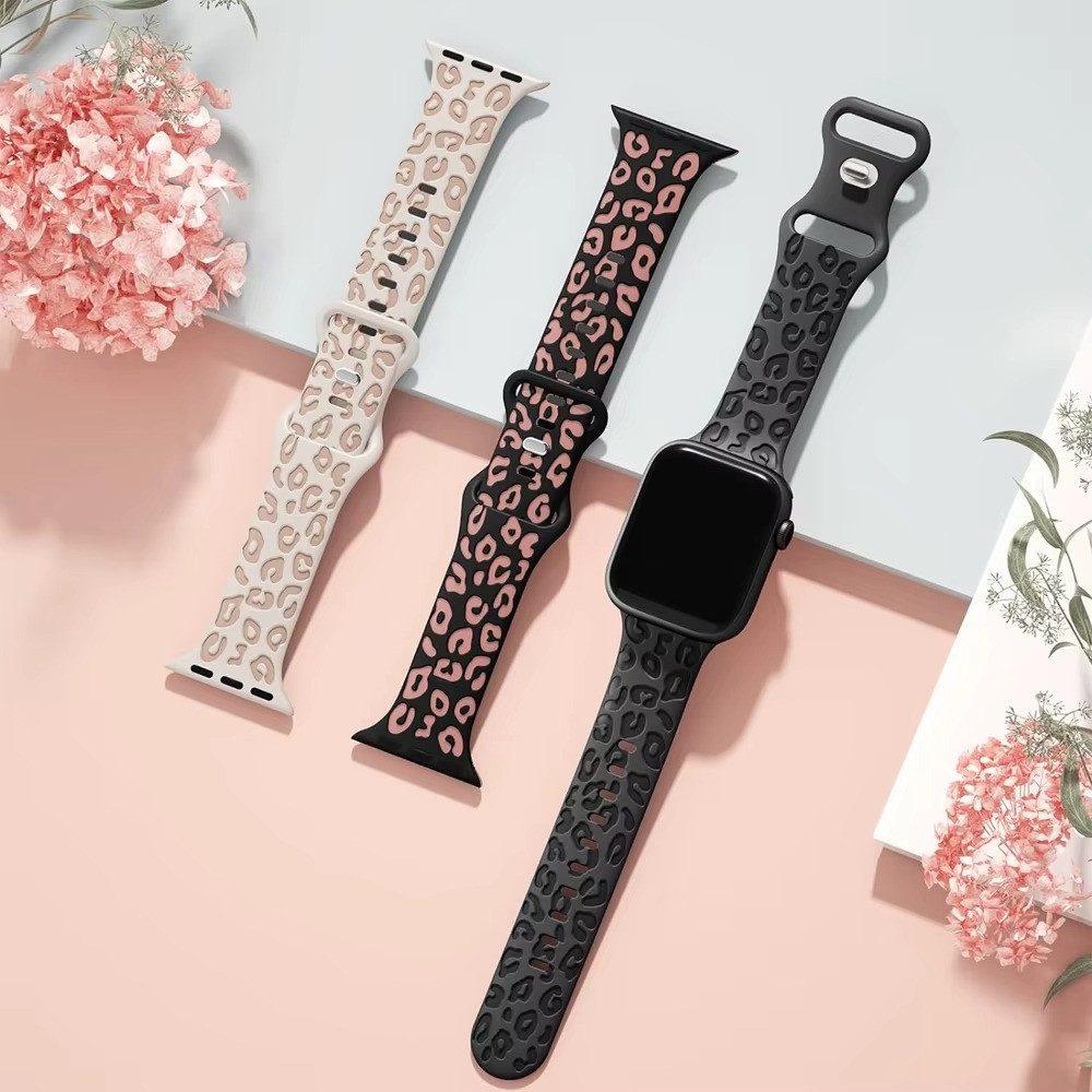 Engraved Strap For Apple Watch Band 45mm 44mm 42mm 41mm 40mm 49mm 44mm Silicone