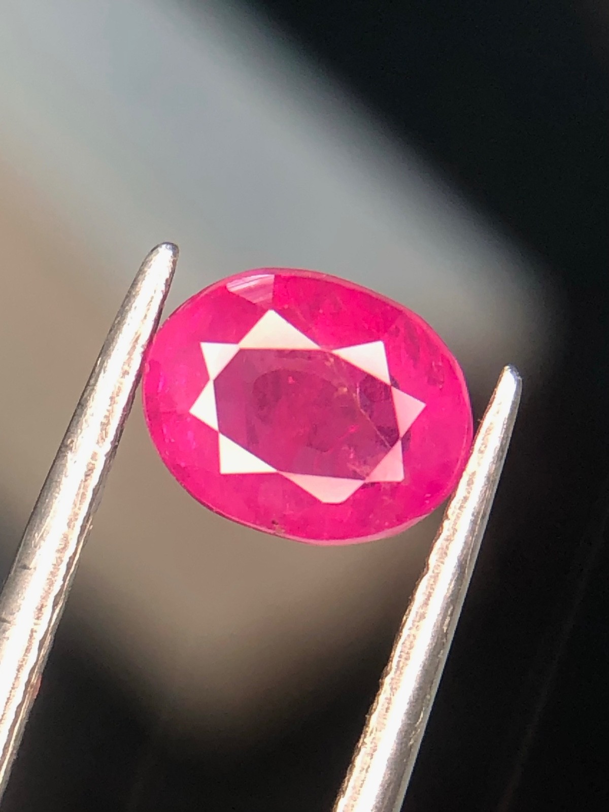 Natural Hot Pink Ruby – 1.60 Carat, Afghanistan Origin – No Heat, No Treatment,
