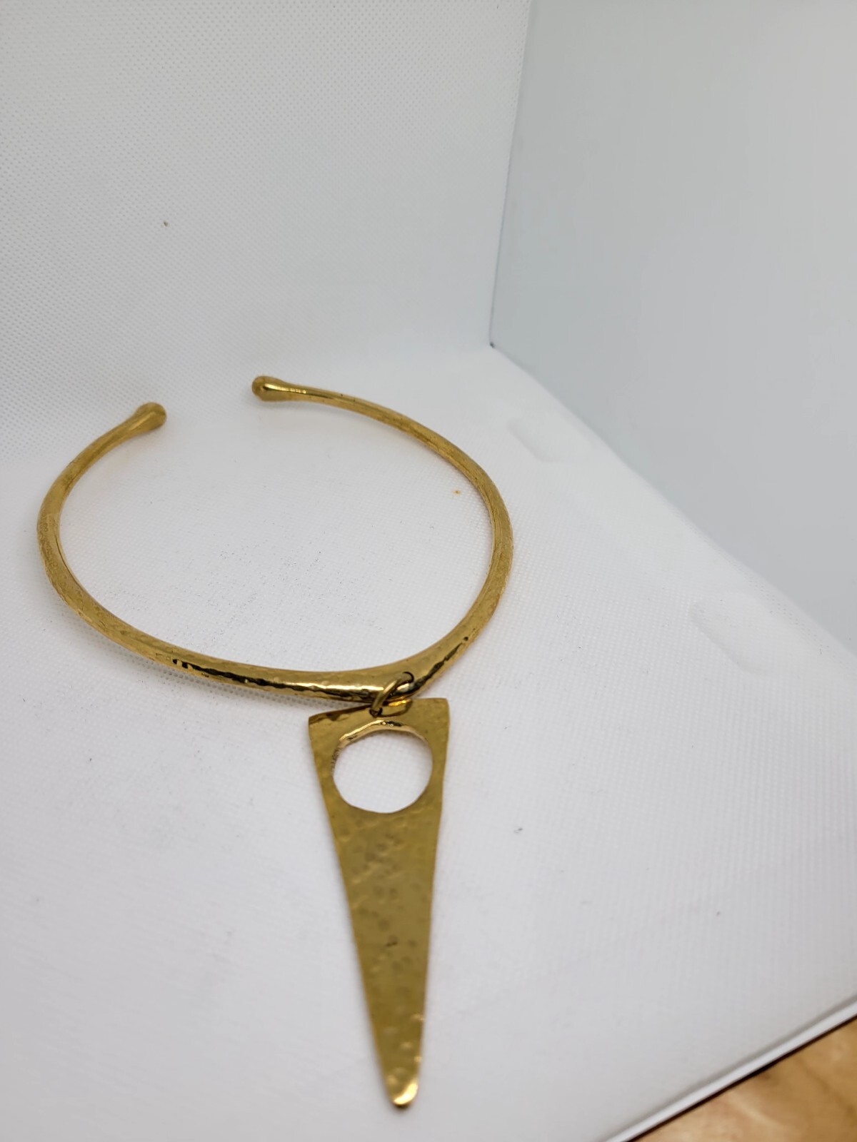 Spear Brass Necklace Handmade In Kenya