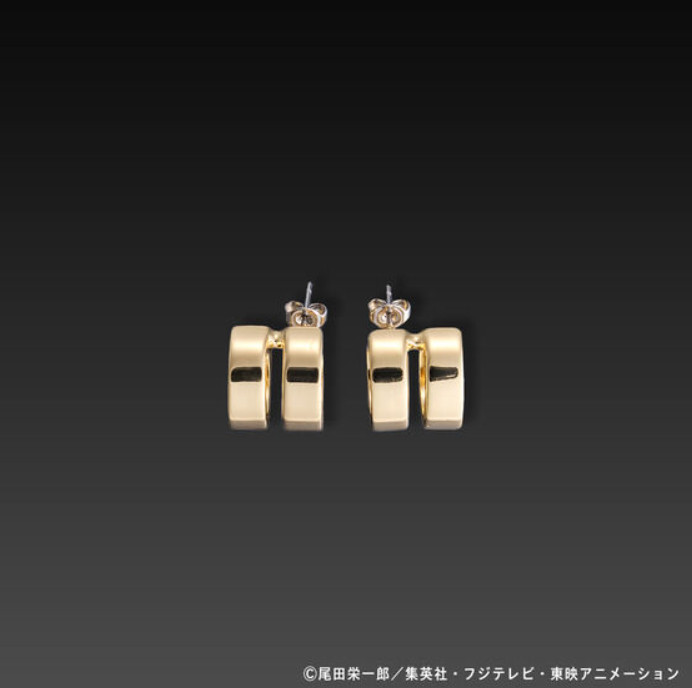Premium Bandai One Piece Trafalgar Law Ear Accessory Pierced Earrings PSL